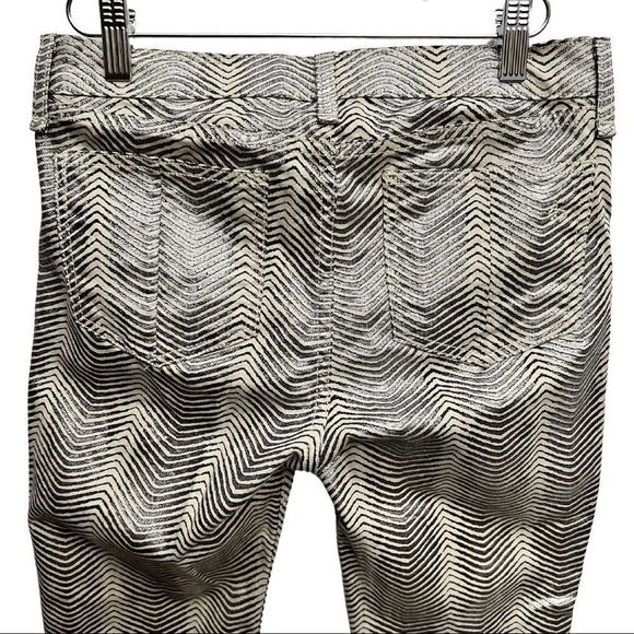 Rag & Bone Metallic Zebra Print Leggings - Picture 7 of 7